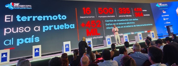 Espacio de intercambio de conocimiento durante ANDESCO 2026